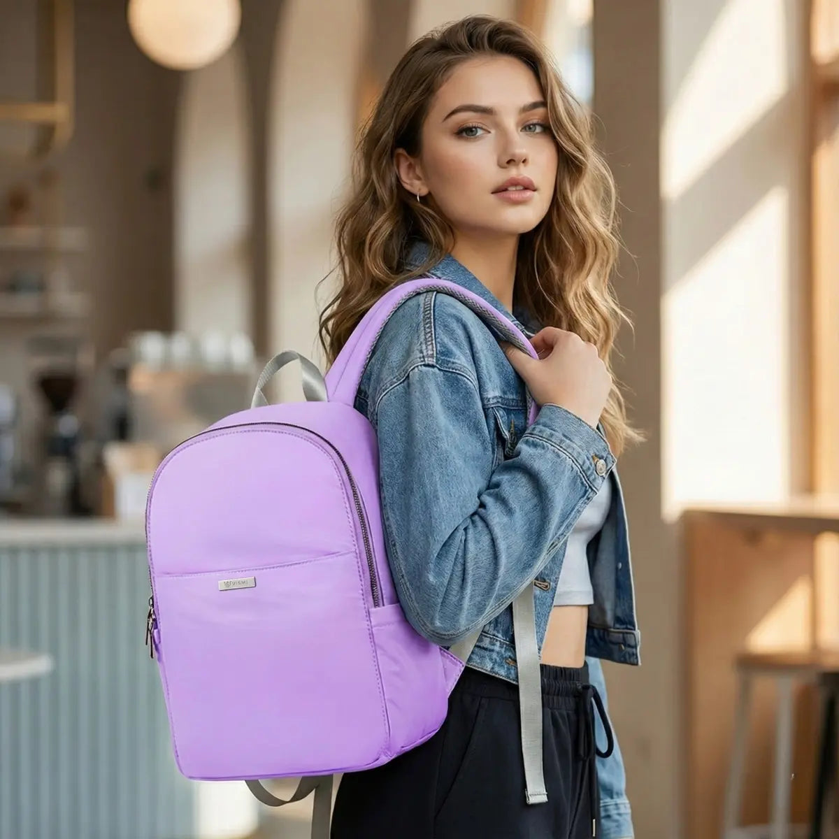 Everyday Essentials Women Backpack - Lavender
