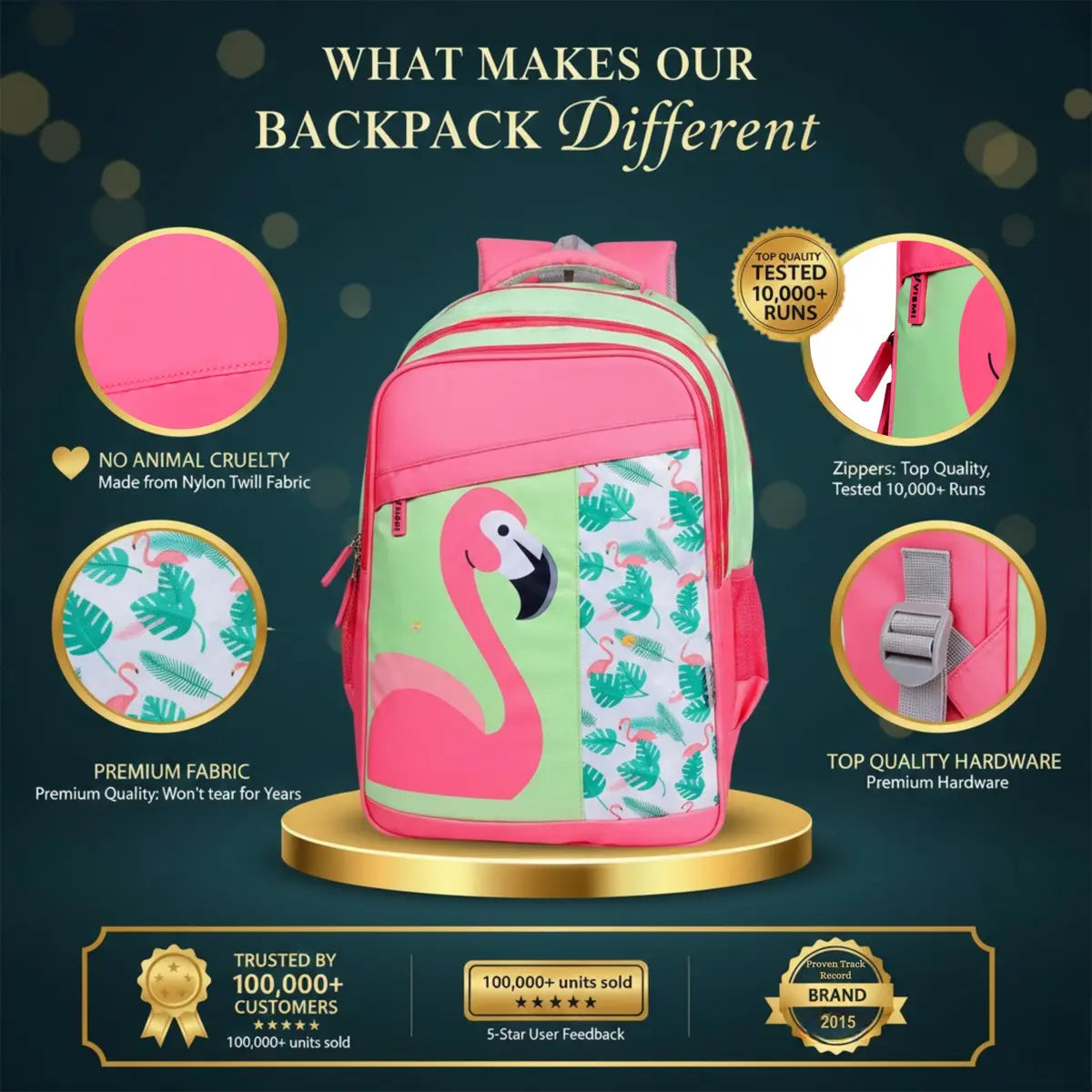 Everyday Essentials High School Bag - Tropical