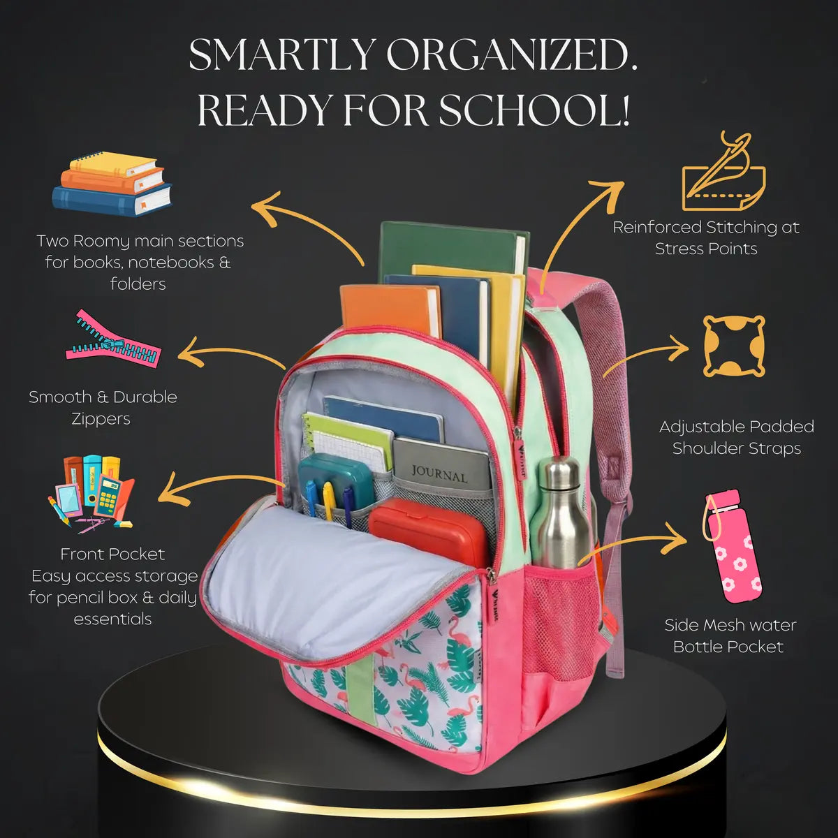 Everyday Essentials High School Bag - Tropical