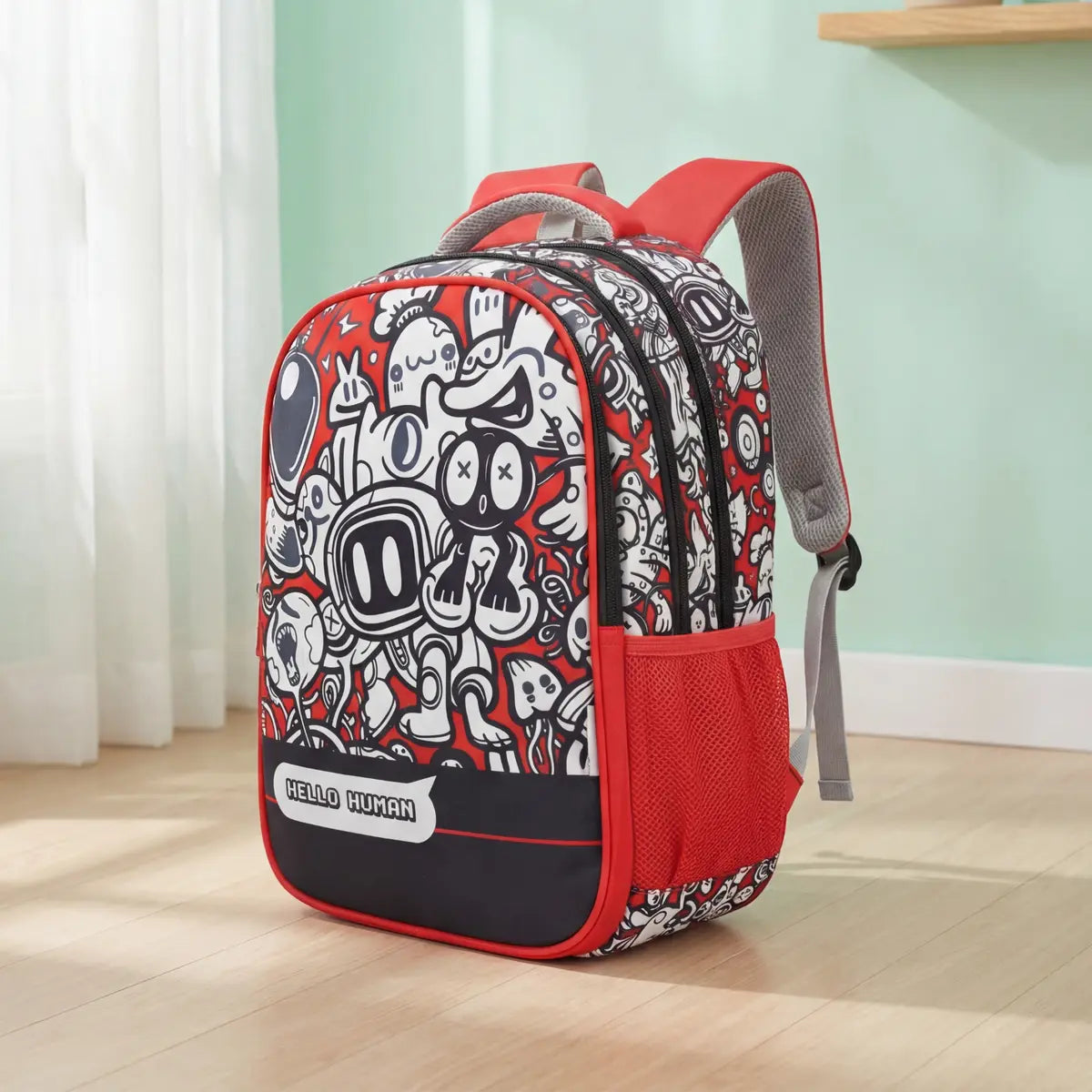 Everyday Essentials Elementary School Bag - Robot