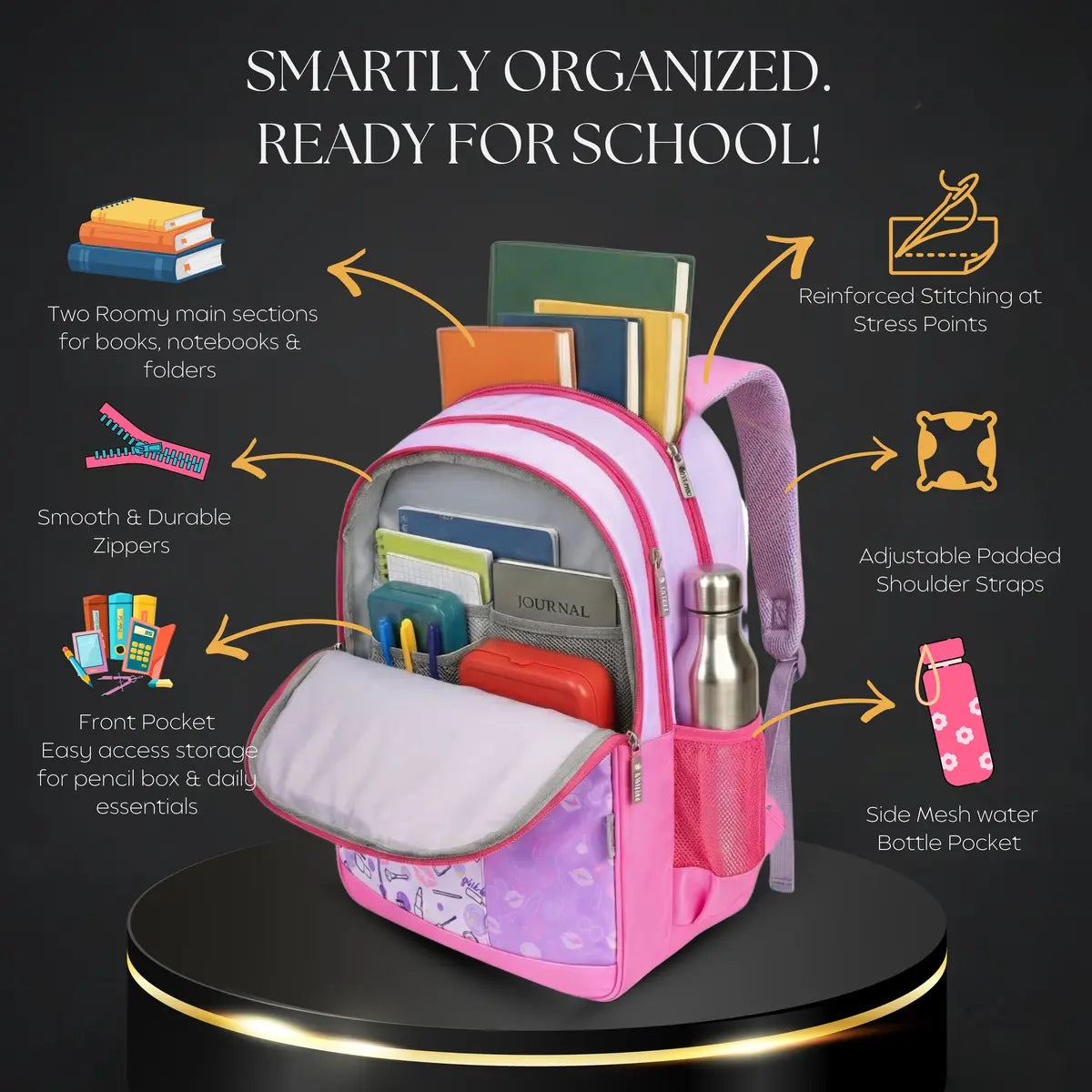 Everyday Essentials High School Bag - Cosmo