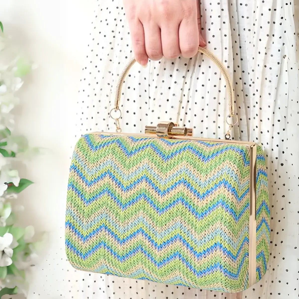 Green-Iconic-Clutch-Bag