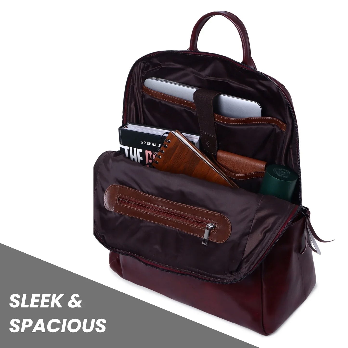 Spacious-Wine-Laptop-Backpack–Timeless-ProGear-Business-Travel-Bag