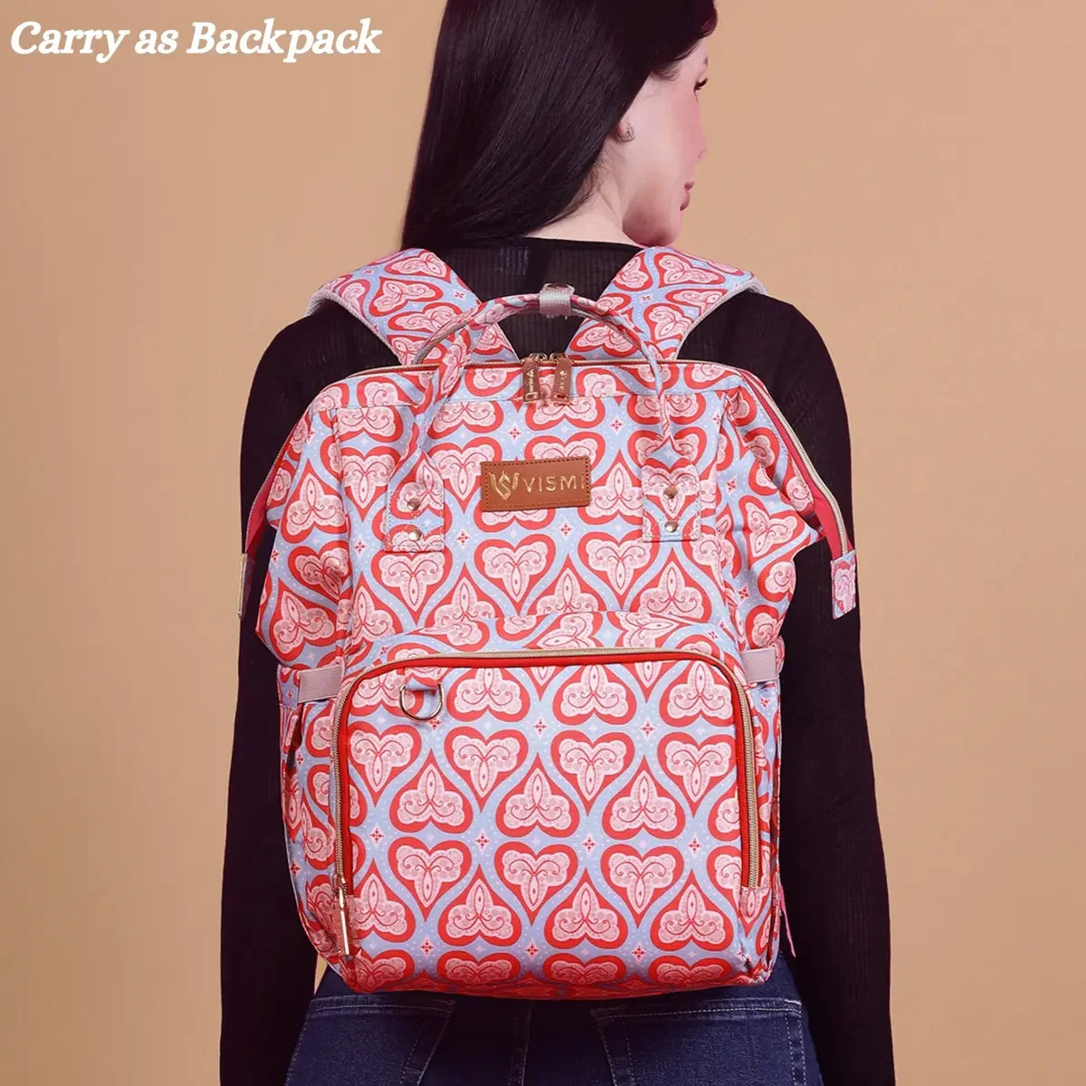 Red-Hearts-Baby-Diaper-Backpack-Bag
