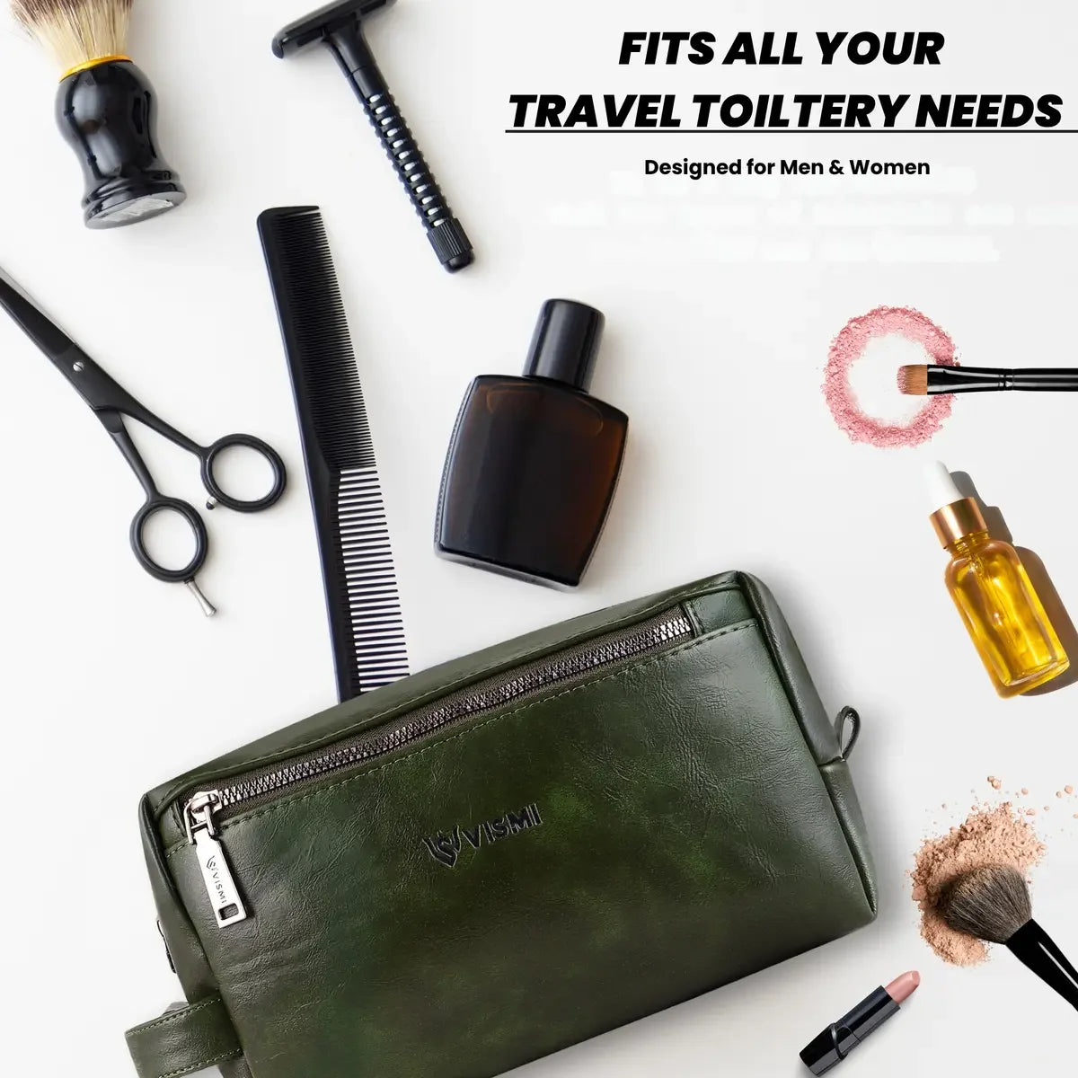 Travel-Organizer-Bag–Timeless-Travelmate-Toiletry-Pouch-Olive-Green