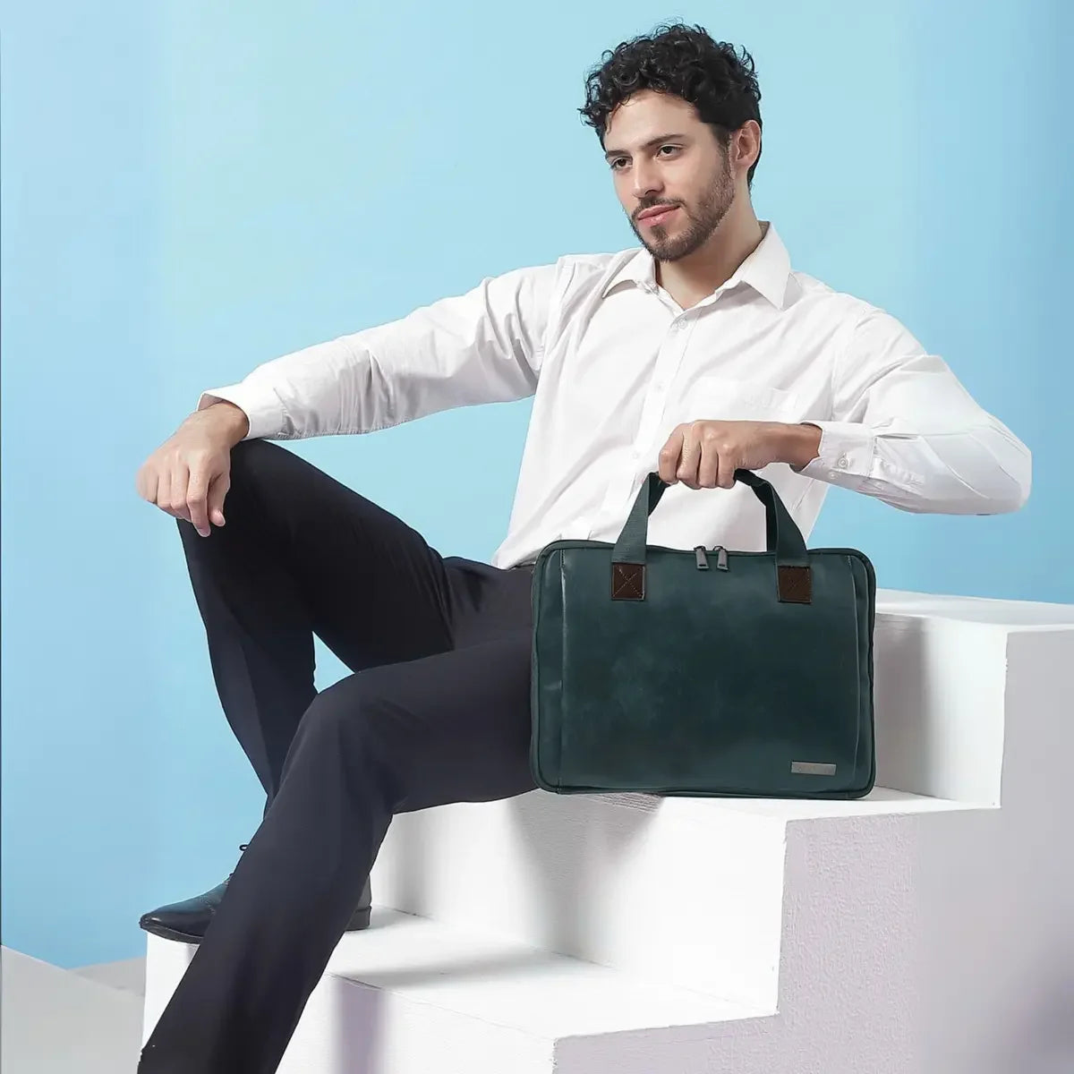 stylish-teal-blue-laptop-bag-for-men-and-women