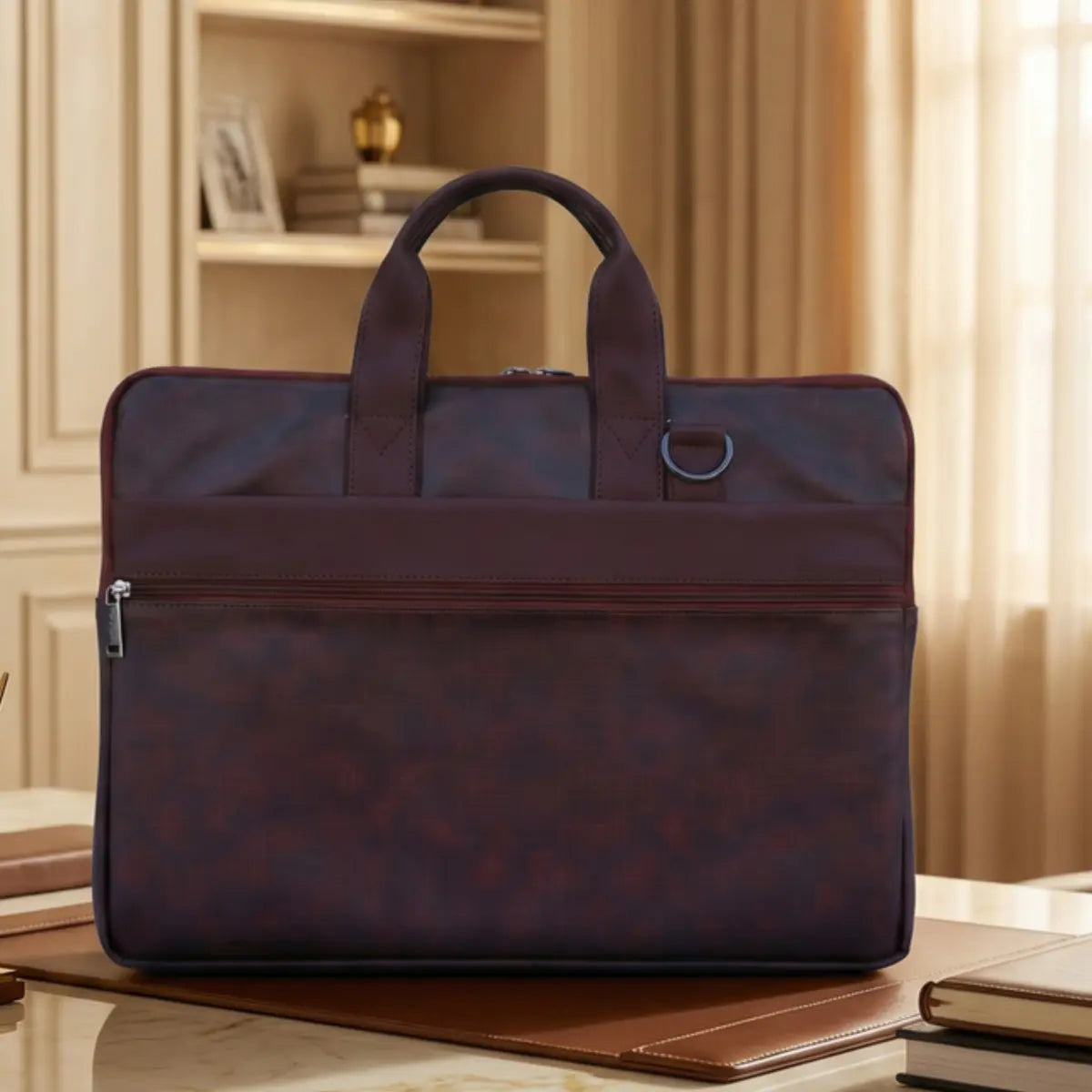 Summit Proline Laptop Messenger Bag - Coffee Brown