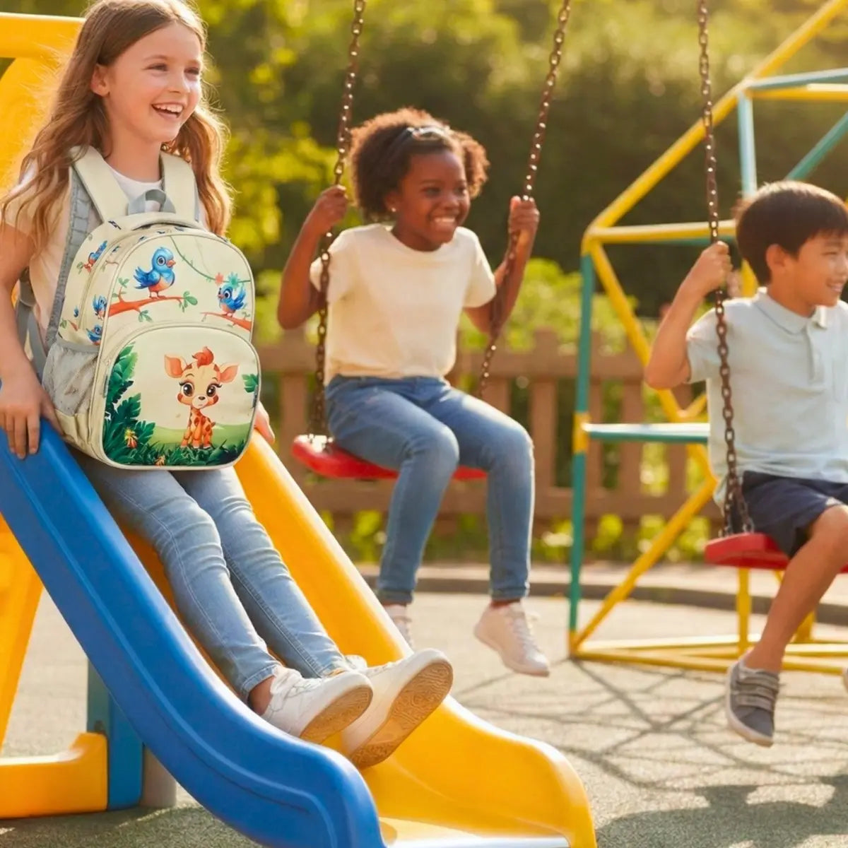 Everyday Essentials Pre School Bag - Safari Jungle