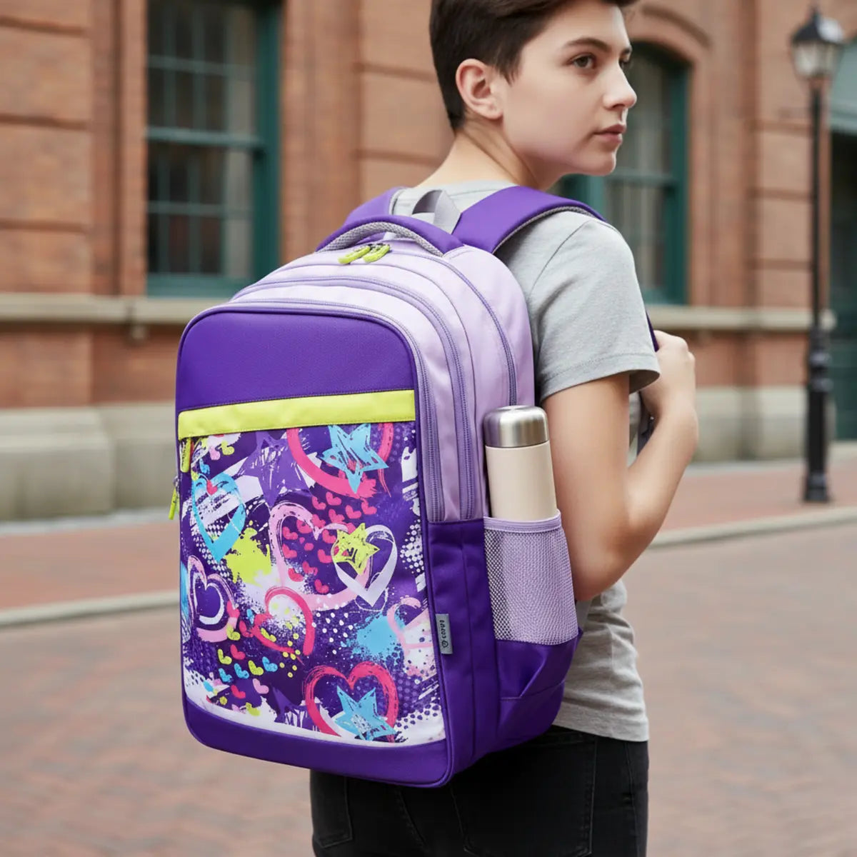 Everyday Essentials High School Bag - LIT