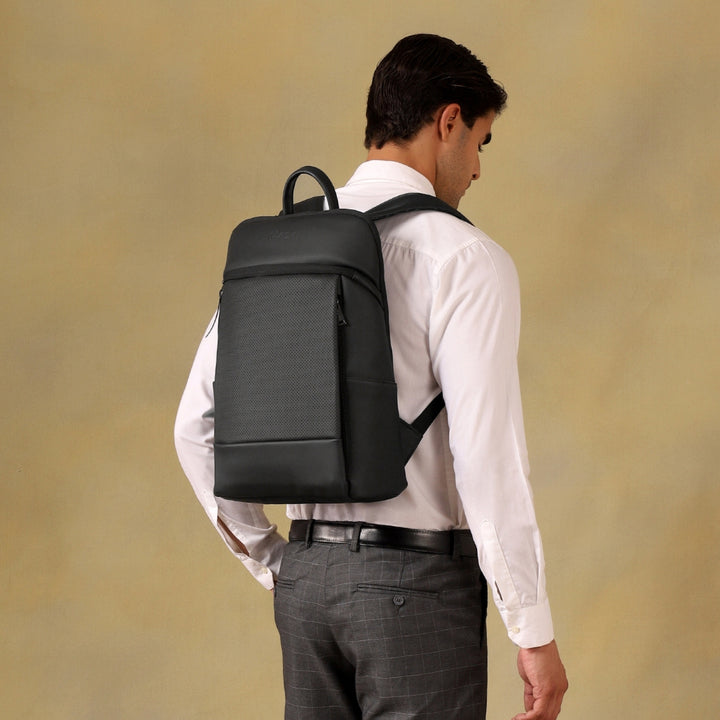 VISMIINTREND Executive Laptop Backpack - Black