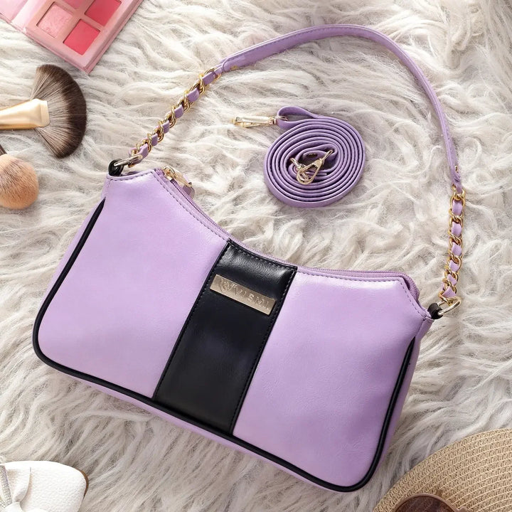 Timeless Glam Evening Bag - Lavender