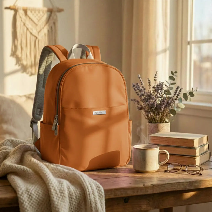 Everyday Essentials Women Backpack - Brick Orange