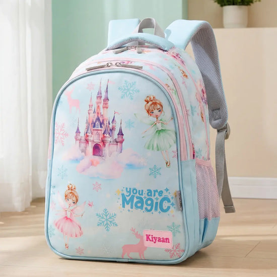 Everyday Essentials Elementary School Bag-Frozen Princess Blue