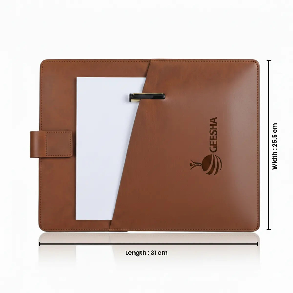 Vegan Leather Personalized Document Folder