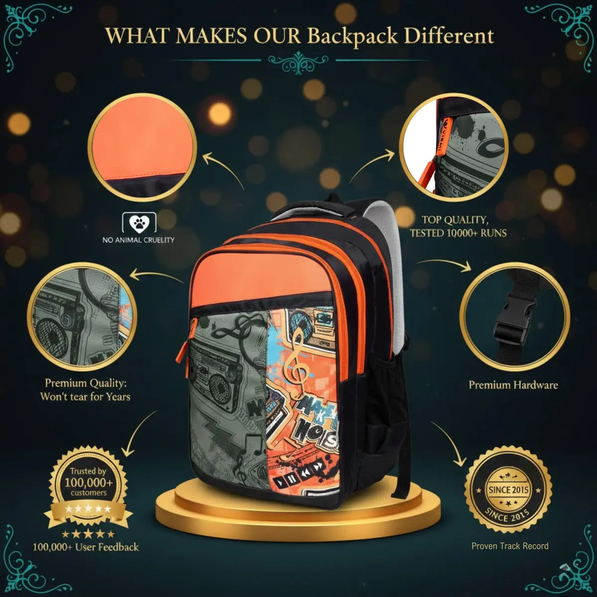 Everyday Essentials High School Bag - Groove