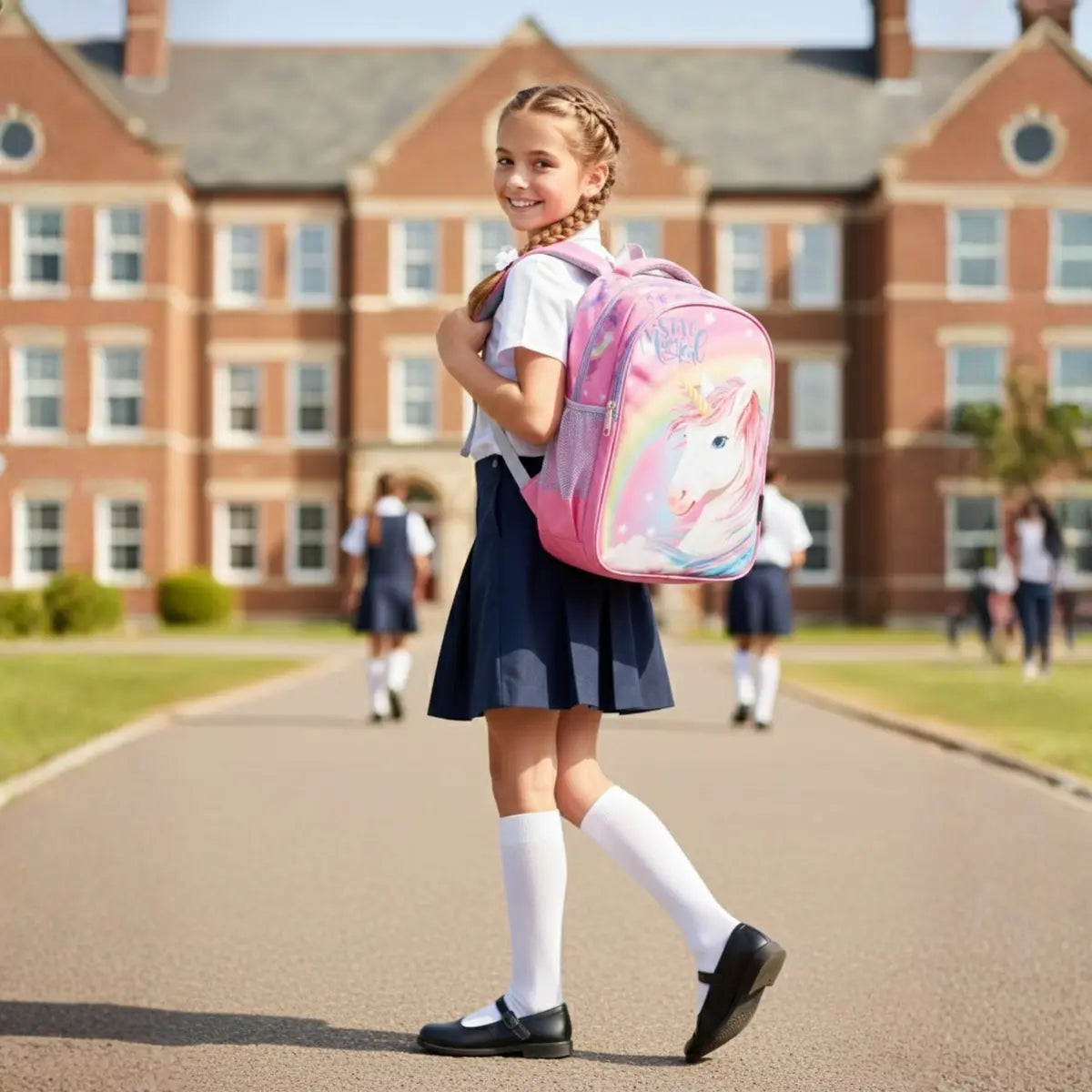 Everyday Essentials Elementary School Bag - Unicorn