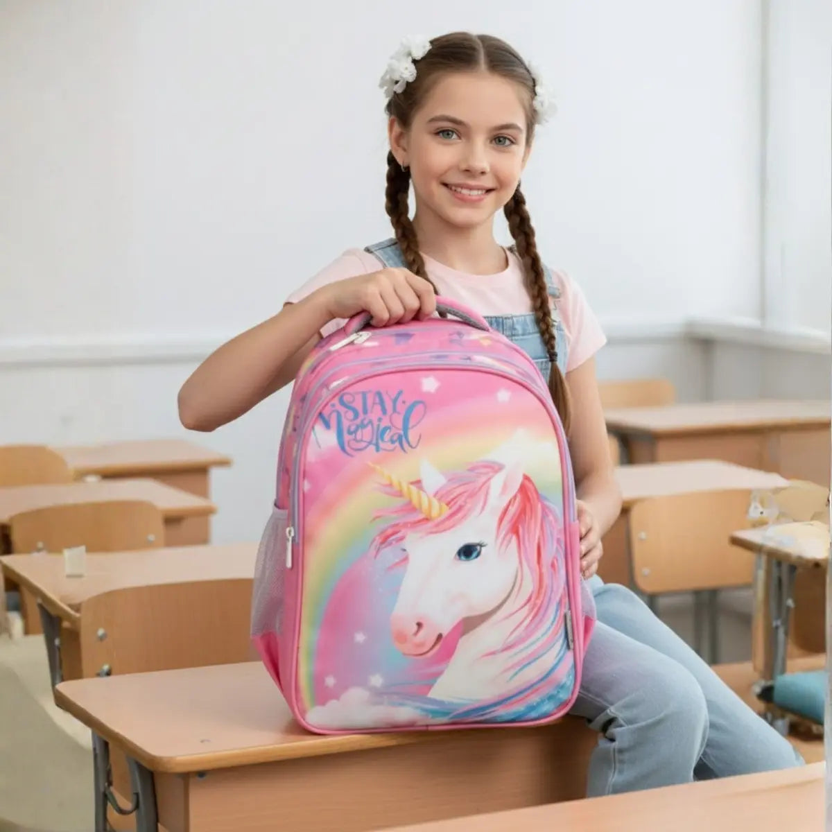 Everyday Essentials Elementary School Bag - Unicorn