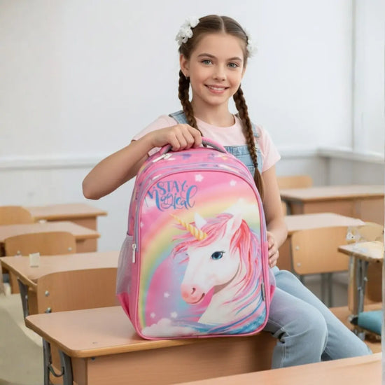 Everyday Essentials Elementary School Bag - Unicorn