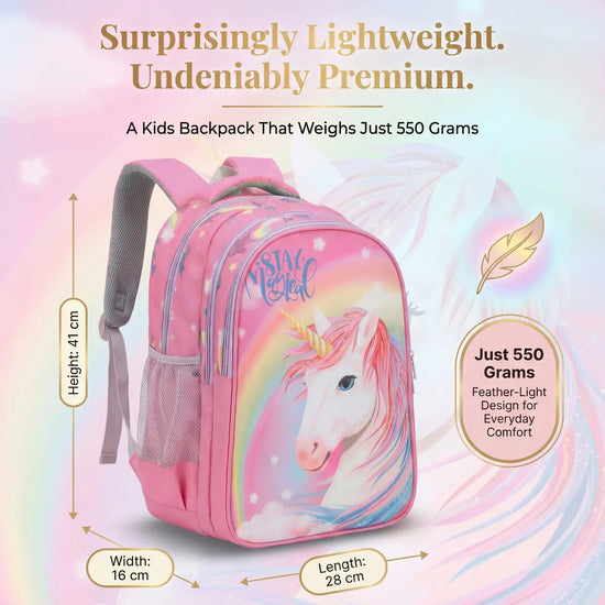 Everyday Essentials Elementary School Bag - Unicorn