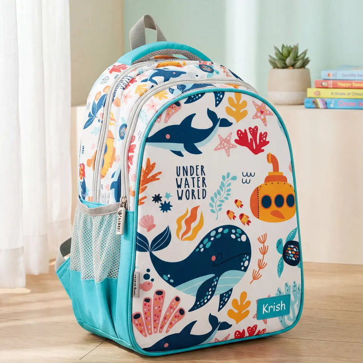Everyday Essentials Elementary School Bag - Under Water