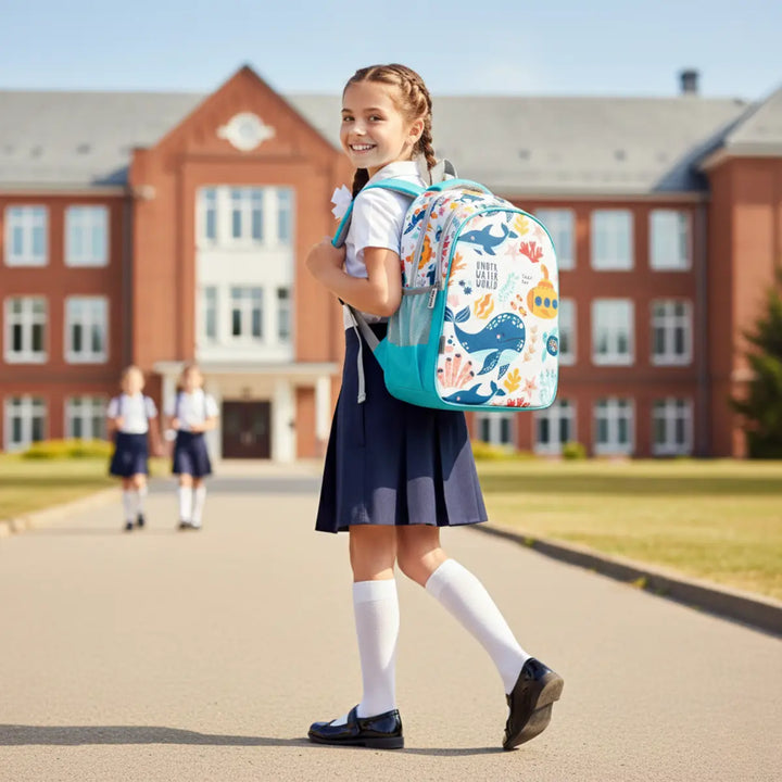 Everyday Essentials Elementary School Bag - Under Water