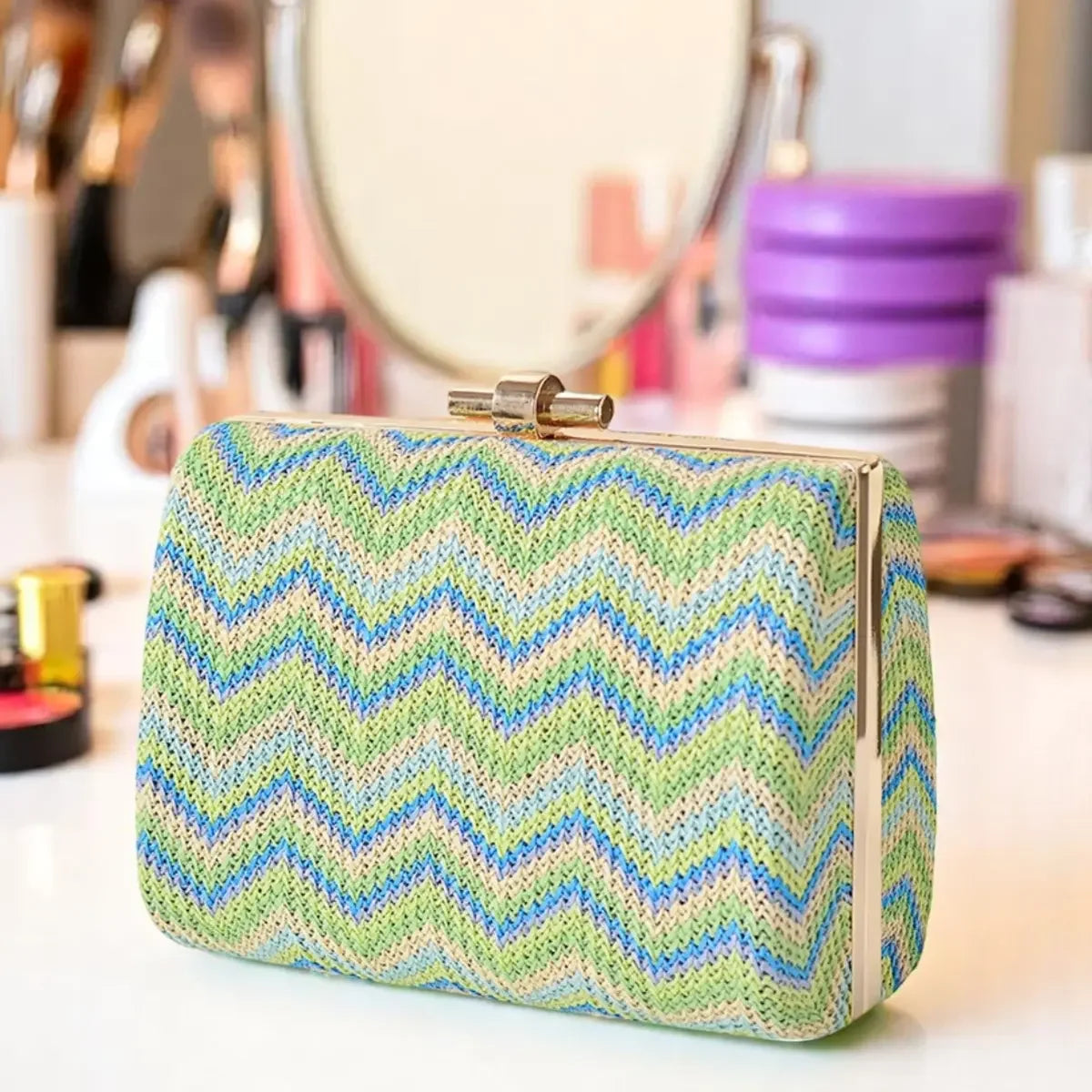 Elegant-Green-Women-Clutch