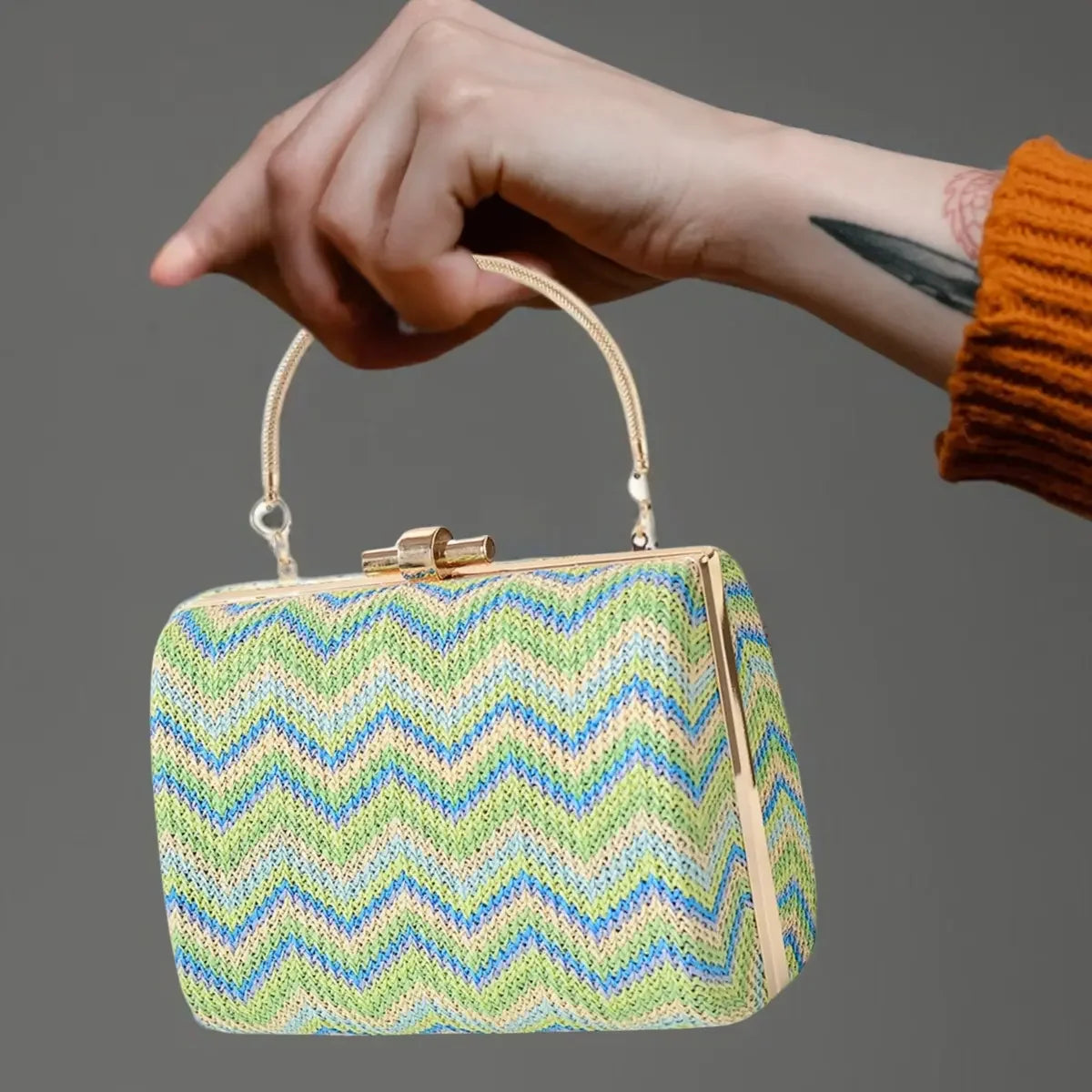 Green-Iconic-Clutch-Bag