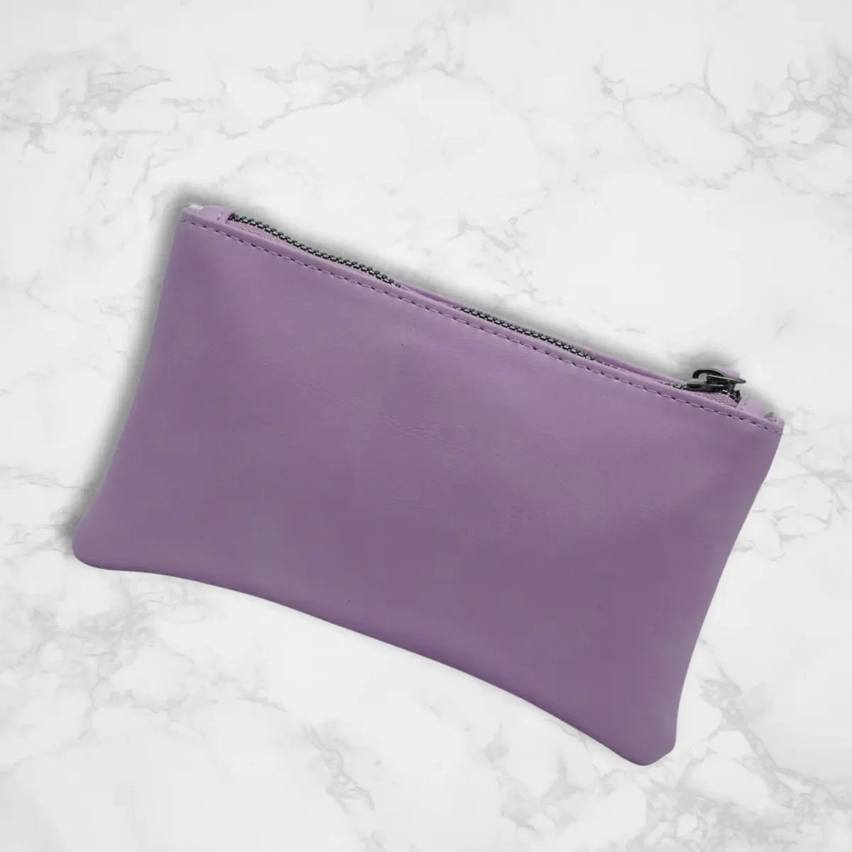 Purple-Leather-Flat-Pouch-for-Women