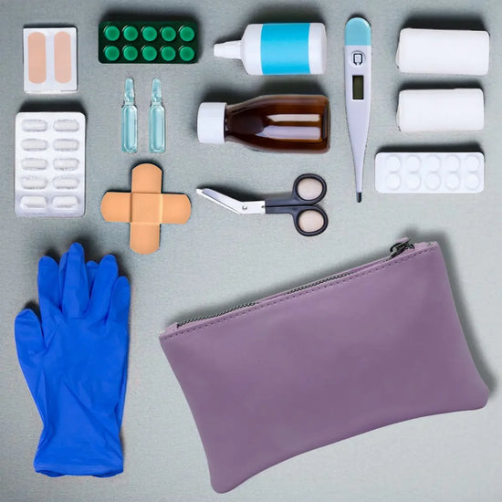 Compact-Purple-Leather-Organizer-Pouch