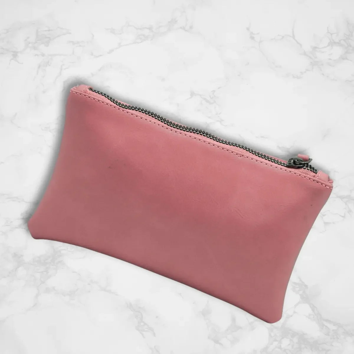 Pink-Leather-Flat-Pouch-for-Women