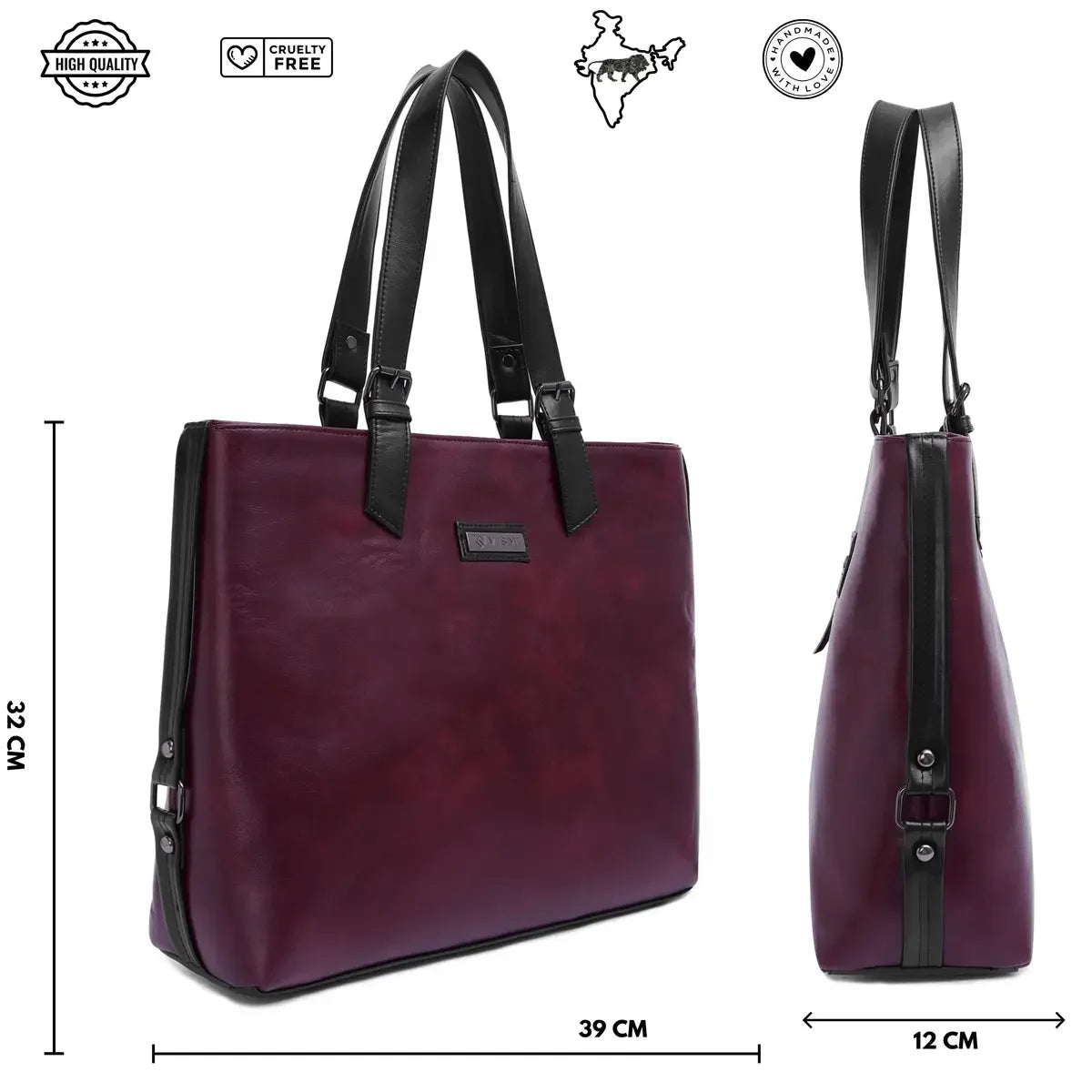 stylish-wine-shoulder-tote-bag