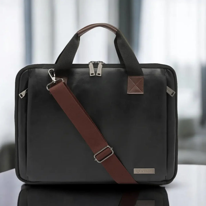 timeless-unity-laptop-messenger-bag-wine-front-view