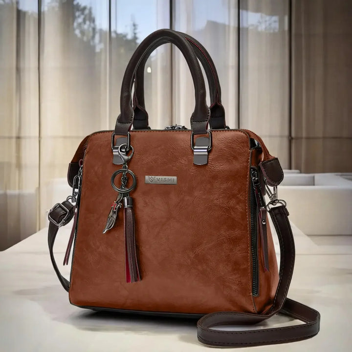 Timeless-Elegance-Satchel-Handbag-Tan-Elegant-Design-for-Women