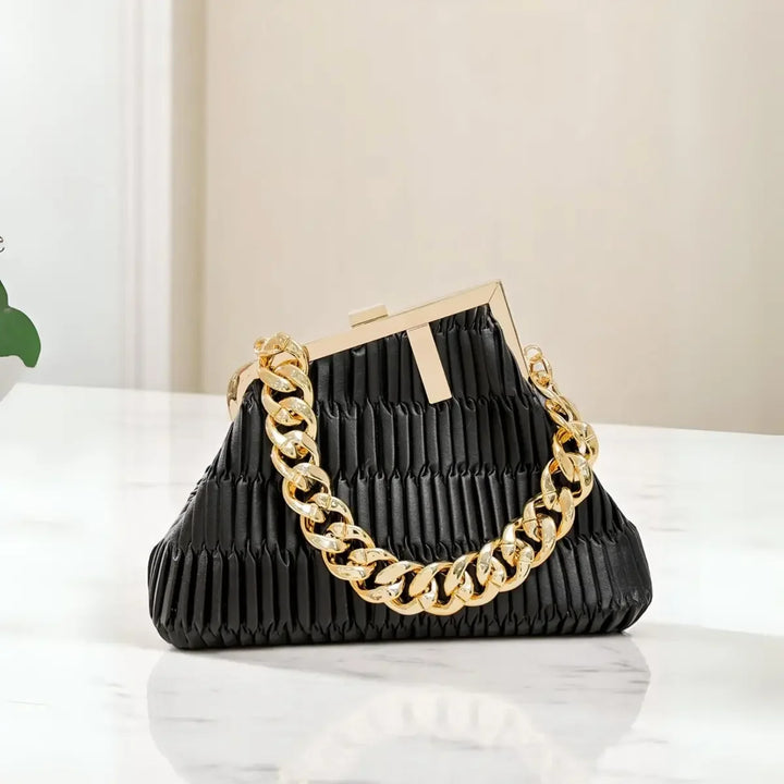 Fashionista-Hobo-Shoulder-Bag-Black