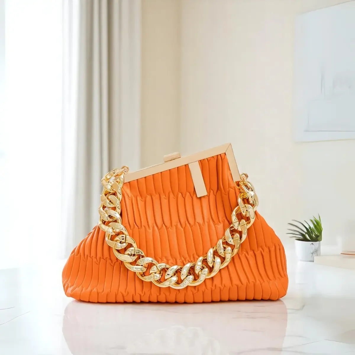 Fashionista-Hobo-Shoulder-Bag-Orange