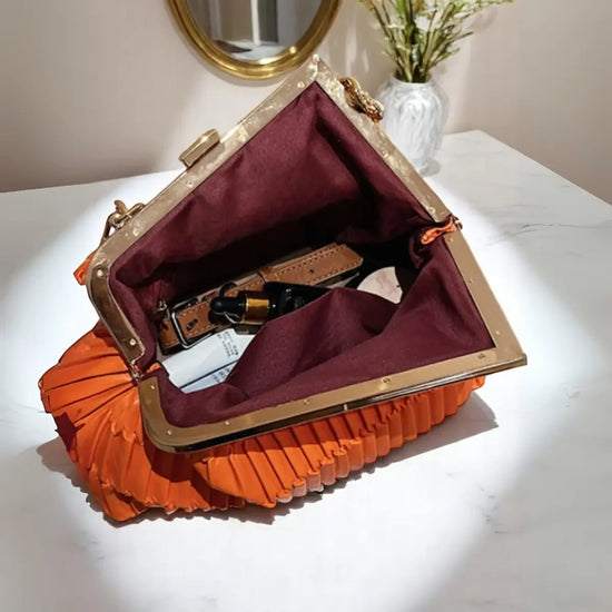 Fashionista-Orange-Shoulder-Bag