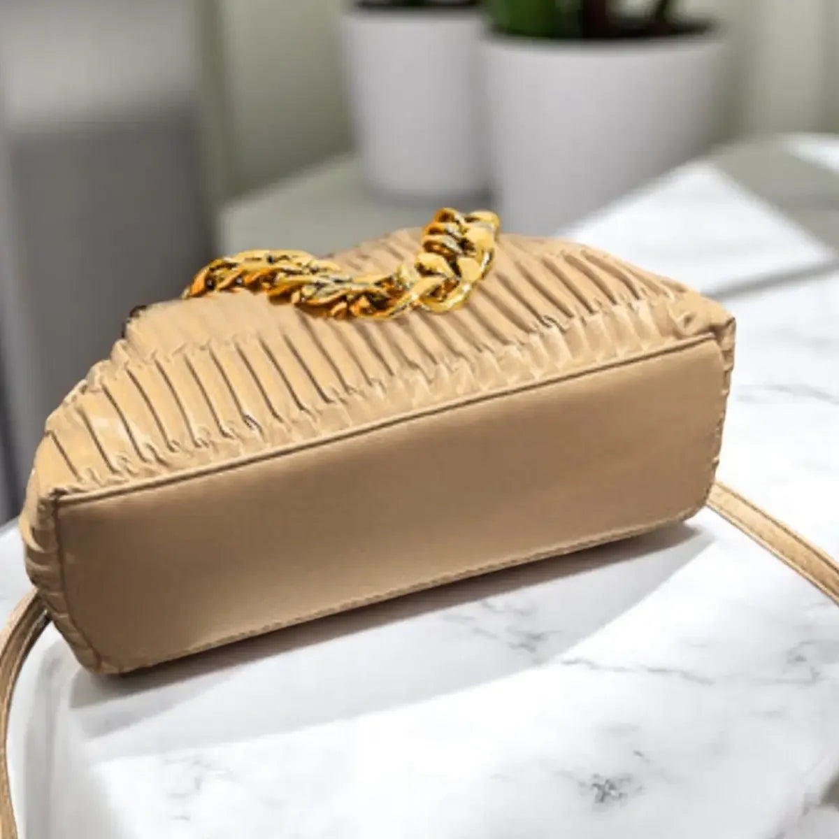 Chic-Brown-Womens-Shoulder-Bag