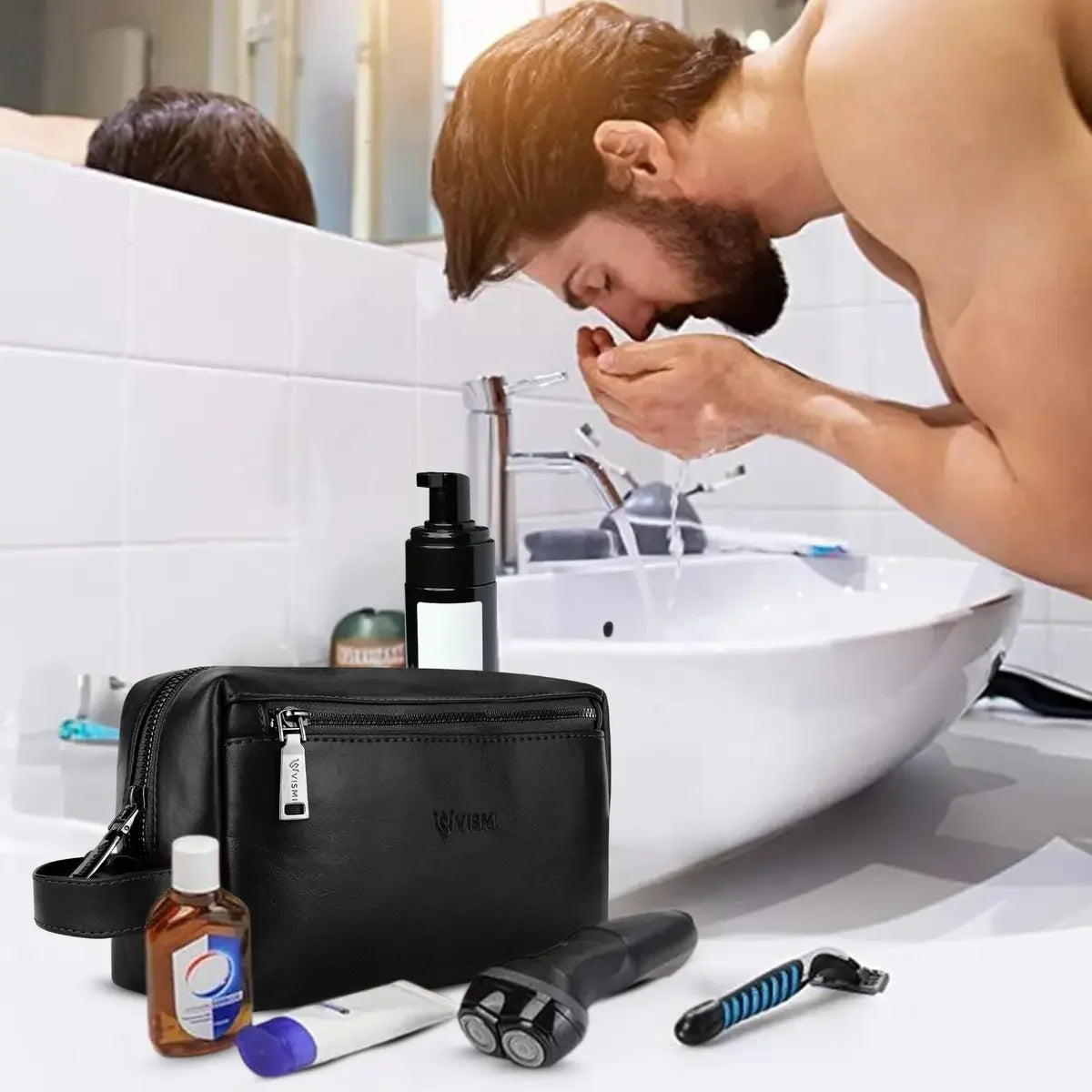 Timeless-Travelmate-Black-Toiletry-Pouch-for-Travel