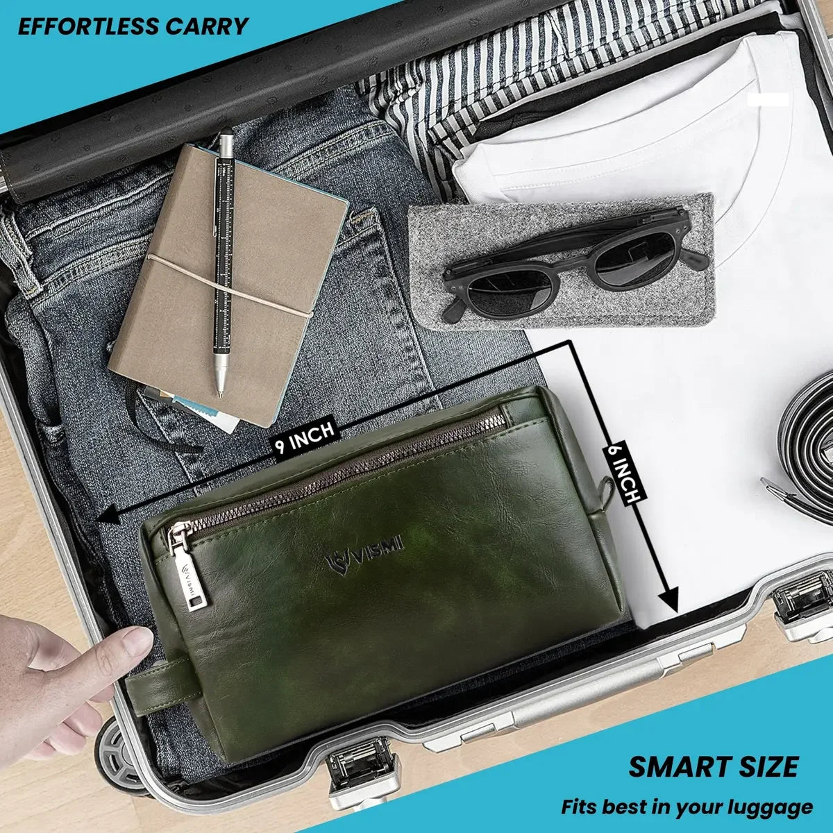 Cosmetic-and-Toiletry-Bag–Timeless-Travelmate-Olive-Green