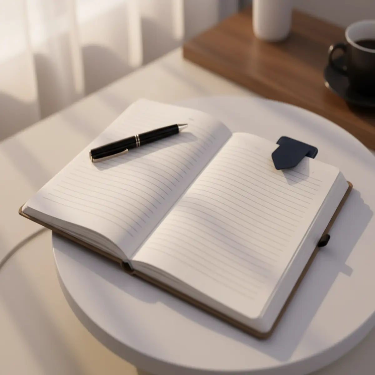 Personalized Vegan Leather Bookmark