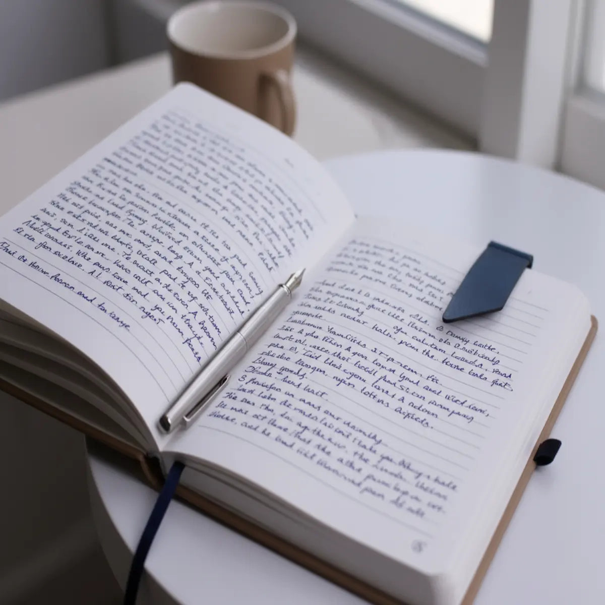 Personalized Vegan Leather Bookmark - Pack of 5