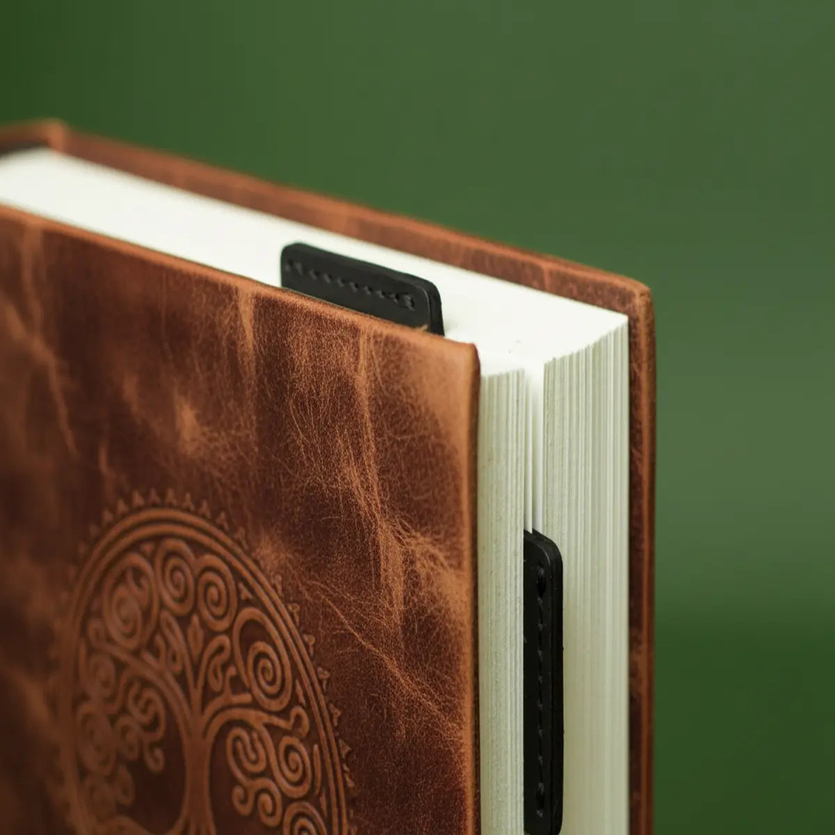 PU Vegan Leather Customized Bookmark Pack of 10 with Multiple Color