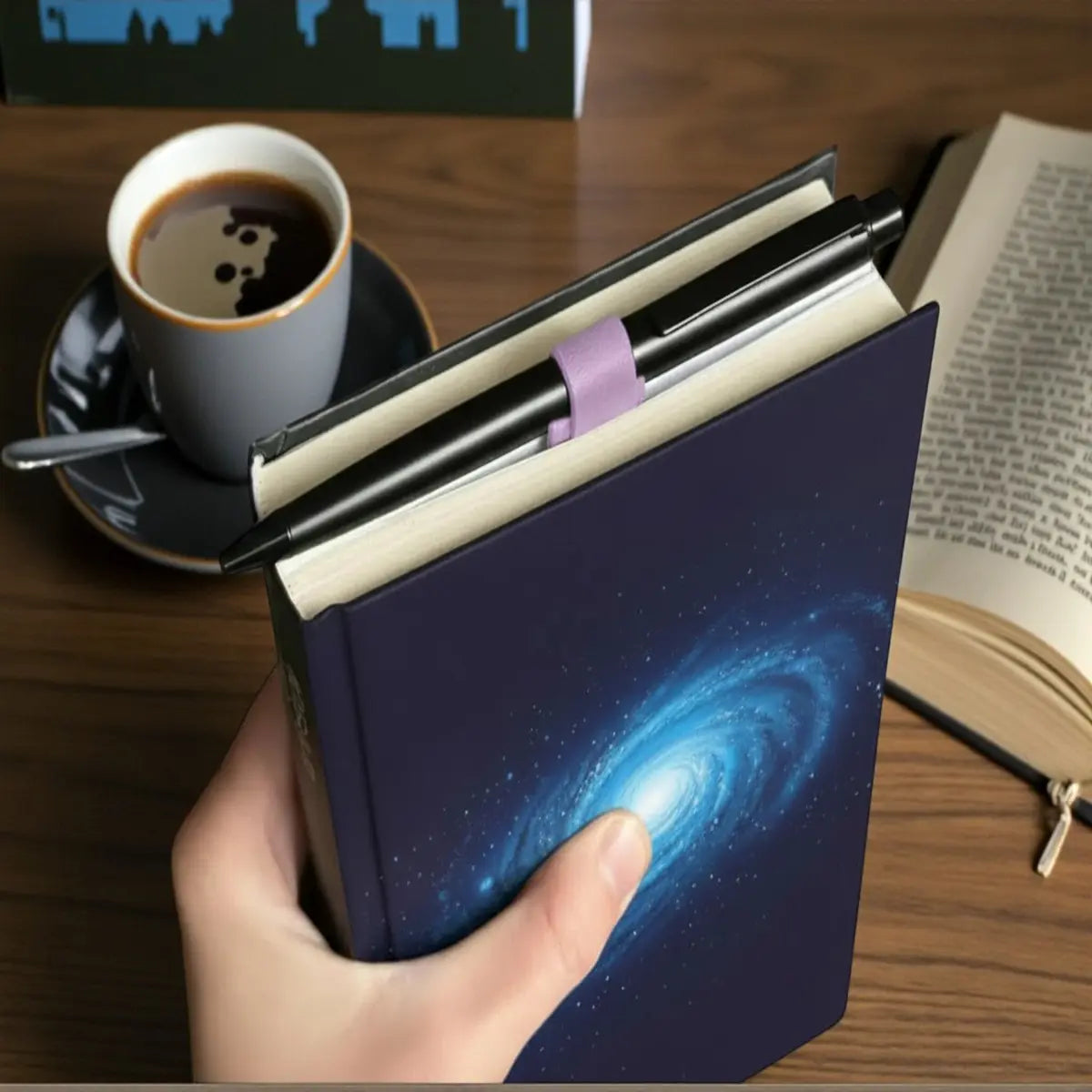 Custom PU Vegan Leather Quote Bookmark