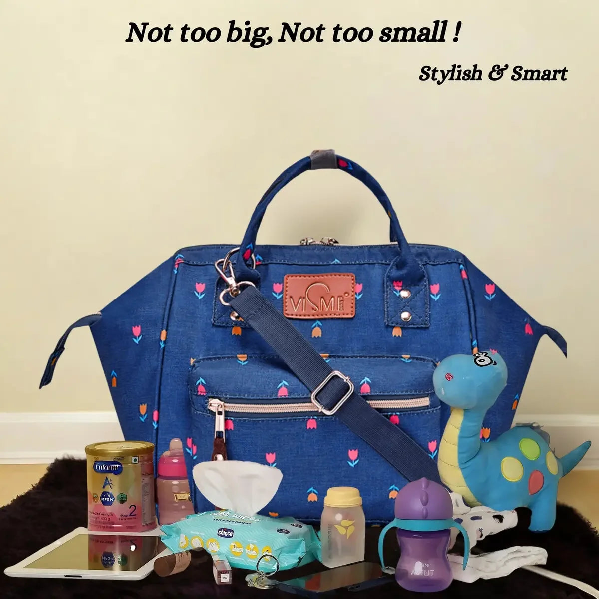 stylish-florets-diaper-bag-for-moms-travel-friendly-vismiintrend