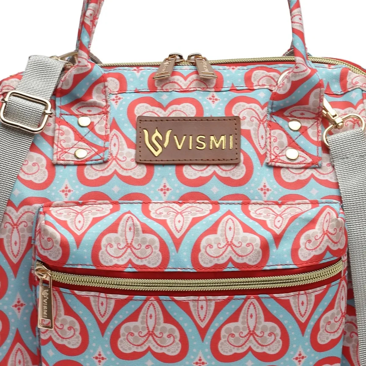 Cute-Red-Itsy-Bitsy-Diaper-Bag-for-Travel