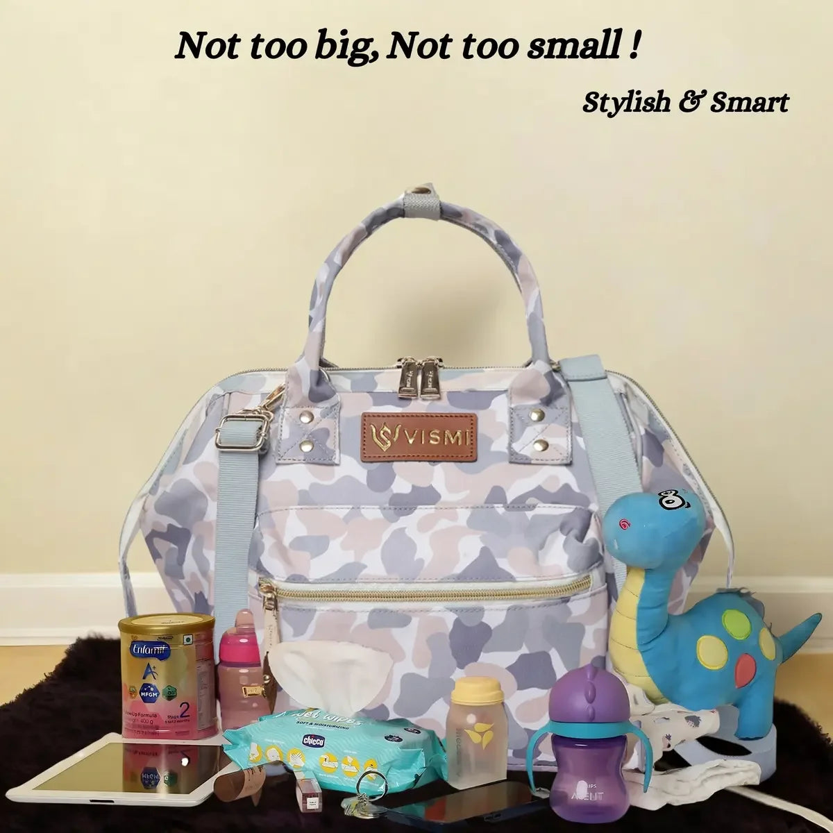 White-Camouflage-Itsy-Bitsy-Mini-Diaper-Bag