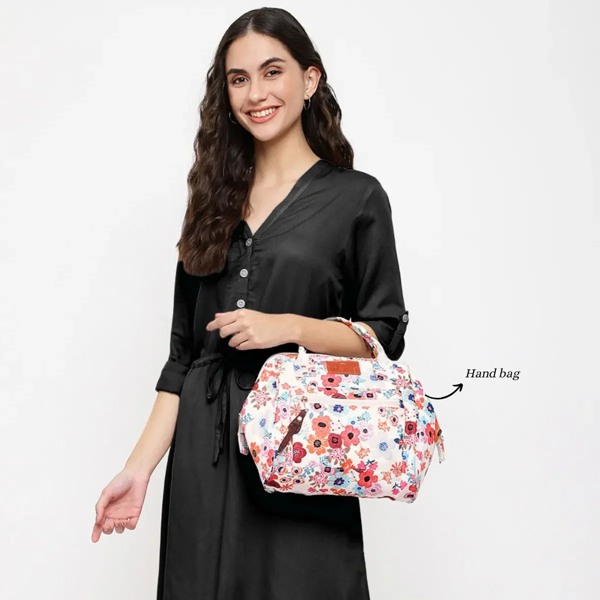 Compact-Red-Baby-Diaper-Bag