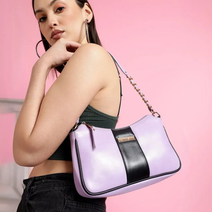 Timeless Glam Evening Bag - Lavender