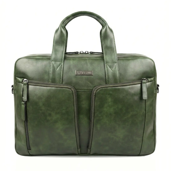Timeless Orbit Laptop Bag - Olive Green