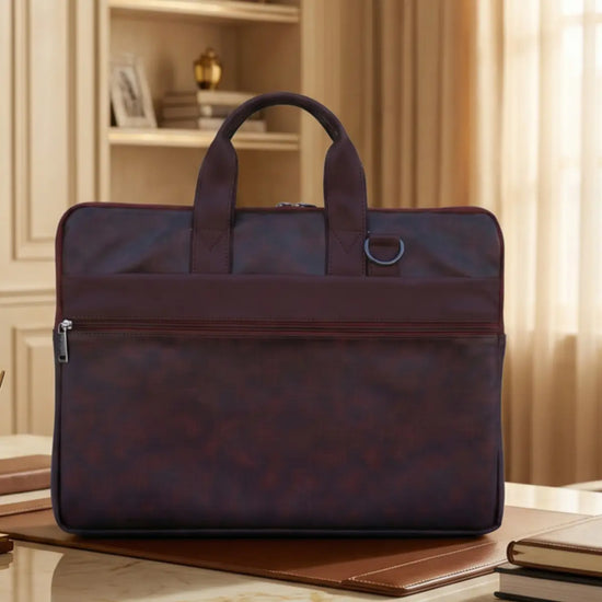 Summit Proline Laptop Messenger Bag - Coffee Brown